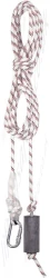 Miller "Anchorage Line" Twisted Polyamide Rope. Terminations, Karabiner & Rubber Weight - 10.5mm Diameter x 10m, 20m, 30m, 40m & 50 Metre