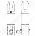 Crosby 'AS11' Thimble and Jaw Swivel, WLL Range from 8500kg to 15 ton