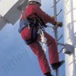 Soll "GlideLoc" Rigid Rail Permanent Installation Vertical Fall Arrest System for Ladder.