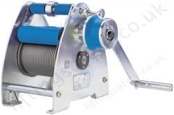 Pfaff "SW-K Lambda" Wire Rope Winch with a Capacity of 300kg