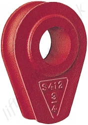 Crosby 'S412' Solid Wire Rope Thimbles, Size Range for 13mm to 35mm Rope Dia.