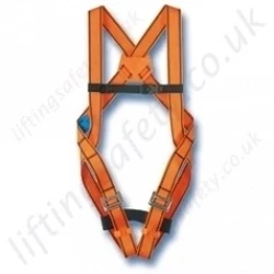Tractel HT11 Standard Use Fall Arrest Harness With Sub-pelvic Strap, Rear 'D' Ring Connector