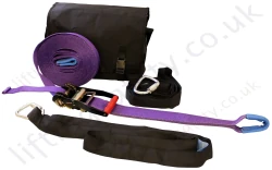 Ridgegear RGHL1 Temporary Fall Arrest Lifeline Suitable for 2 Users - 10m or 20m
