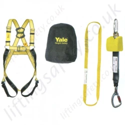 Yale "Kit 4" (Construction Kit 2) Height Safety Kit with 2 point Harness,  2.2m Inertia Reel, 600mm Anchor Sling and Carry Bag