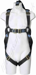 P+P "FRS Rescue Bolero" Premium Fall Arrest Waistcoat Harness With Front and Rear 'D' Rings. Additional EN1497 Overhead Anchorage For Rescue Only