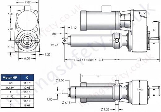 SCN06 Series Parallel Motor Diagram