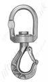 Cromox CWHB Stainless Steel, Grade 6 / 60, Swivel Sling Hook with Eyelet, WLL 0.63 tonnes to 2.5 tonnes