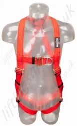 Protecta "Pro" Welder Harness with Rear and Sternal 'D' Ring, Size: S to XL