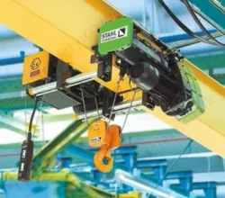 Stahl "SH Ex" and "AS 7 Ex" ATEX Certified Wire Rope Hoists, Range from 1000g to 160,000kg