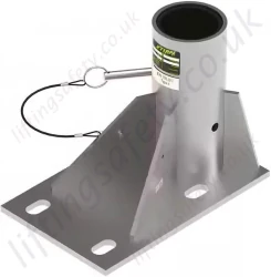 Xtirpa IN-2311 Marine Grade 316 Stainless Steel Floor Base for use with 610mm Reach Arms 