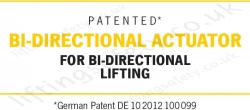 Patented Bi Directional Actuator