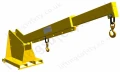 Fork Tine Mounted Articulating Telescopic "Extender Jib" c/w 45 Degree vertical Articulation - Range From 230kg to 4000kg