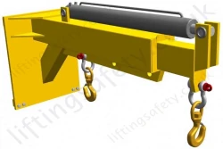 Carriage Mounted Telescopic Extender Jib. Telescopic Action By Hydraulic Ram - Range From 210kg to 1600kg