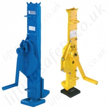 Mechanical Lifting Jacks (Not Hydraulic), options to Lift from the Head and Toe