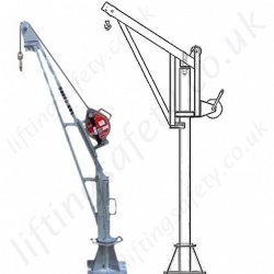 Davit Arm Portable Jib Cranes Davit Arm Portable Jib Cranes