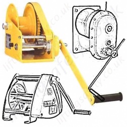 Hand Operated Wire Rope Winches and Hoists Hand Operated Wire Rope Winches and Hoists