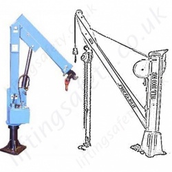 Leanover Type Davit Arms Leanover Type Davit Arms