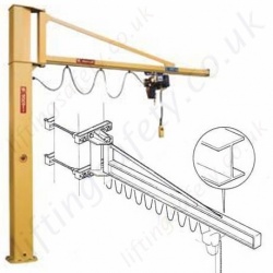 Swing Jib Cranes - Installed Floor & Wall Cranes Swing Jib Cranes - Installed Floor & Wall Cranes