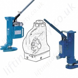 Hydraulic Lifting Jacks - Toe Jacks and Bottle Jacks, Handle operated Hydraulic Lifting Jacks - Toe Jacks and Bottle Jacks, Handle operated