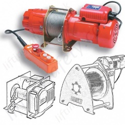 Electric Winches and Hoists, AC (Mains Powered) Electric Winches and Hoists, AC (Mains Powered)
