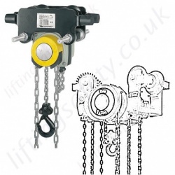 Yale Monorail Trolley Hand Chain Hoists (Trolley Mounted Hoist) Yale Monorail Trolley Hand Chain Hoists (Trolley Mounted Hoist)