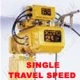 Single Traversing Speed Electric Chain Hoists