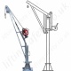 Davit Arm Portable Jib Cranes Davit Arm Portable Jib Cranes