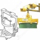 Egg Shaped Plastic Drum Hook Suspended (Crane Slung) Drum Attachments Egg Shaped Plastic Drum Hook Suspended (Crane Slung) Drum Attachments