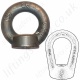 Metric Thread Lifting Eye Nuts (Non Swivel) Metric Thread Lifting Eye Nuts (Non Swivel)