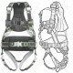 Miller Revolution “Premium” Work Positioning Harnesses EN361 EN358 Miller Revolution “Premium” Work Positioning Harnesses EN361 EN358