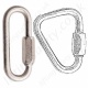 Semi-permanent Connectors / carabiners. Oval & Delta Links Semi-permanent Connectors / carabiners. Oval & Delta Links