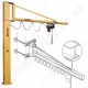 Swing Jib Cranes - Installed Floor & Wall Cranes Swing Jib Cranes - Installed Floor & Wall Cranes