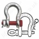 US Fed Spec Alloy Steel Bow Shackles US Fed Spec Alloy Steel Bow Shackles