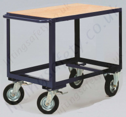 LiftingSafety Heavy Duty Table Trolley, 500kg Capacity, Various Size Options Available