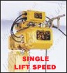 Kito ERM-SS Motorised Trolley Hoist with Single Lift and Travel Speed - Range from 125kg to 5000kg