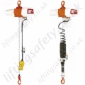 Kito ED Series Lightweight Electric Hoist, Fast Lifting Speeds, Single Phase, Range from 60kg to 480kg