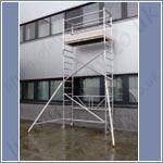 folding scaffold external use