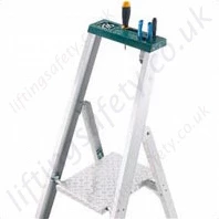 stepladder tool tray