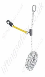 Titan Automatic rope grab c/w 12mm rope, lengths 10, 15, 20 & 30 metre. Titan Automatic rope grab c/w 12mm rope, lengths 10, 15, 20 & 30 metre.