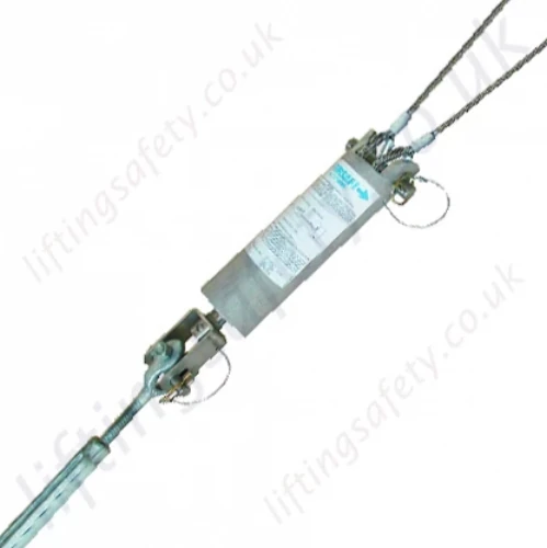 Tractel Tirsafe Temporary Steel Wire Line Fall Arrest Horizontal Lifeline