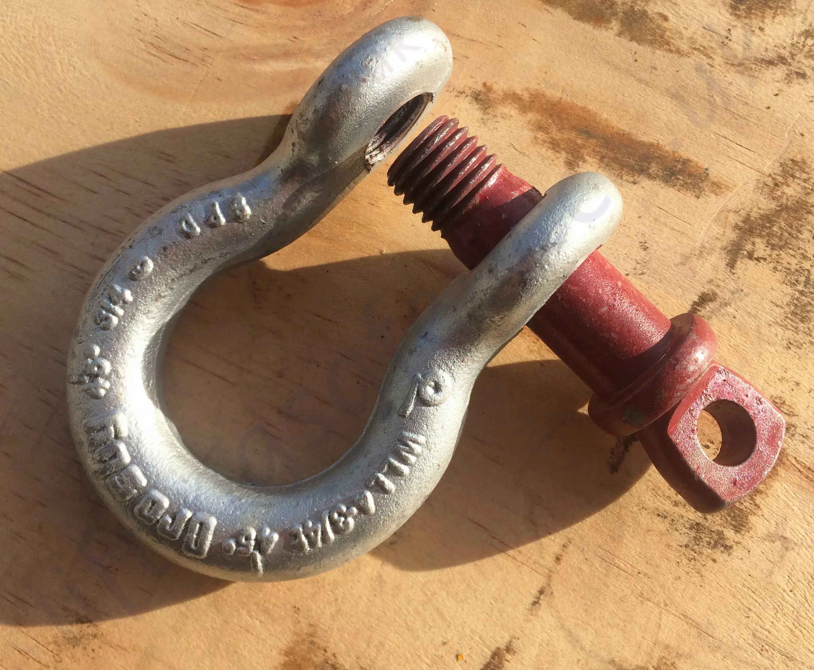 Crosby G209 Screw Pin Anchor Bow Lifting Shackles Omega Shackles Range From 330kg To 55000kg 