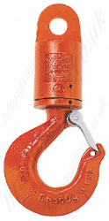 Crosby 'S6' Eye and Hook Swivel, WLL Range from 3000kg to 45,000kg