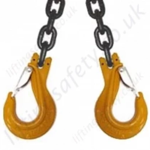 Lifting Chain Sling assemblies, Grade 8 / 80 Chain Diameters 7mm to