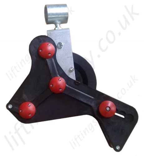 LiftingSafety Safety Pulley Gin Wheel with Automatic Brake