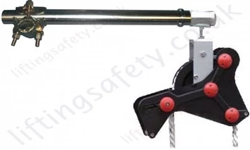 Fixed Pole Davit Arm Fixed Pole Davit Arm