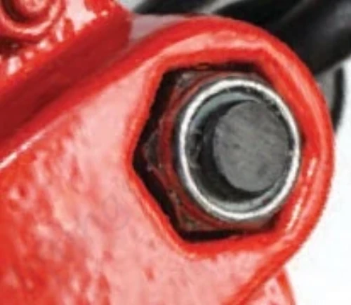 Load chain anchor bolt