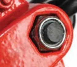 Load chain anchor bolts