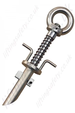Protecta AM201 Removable Eye Bolt Anchorage Point Use With Pre Drilled Holes 20 - 22mm Diameter.