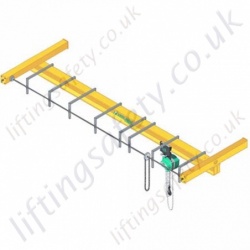 Manual Geared Overhead Crane - Range from 250kg to 6300kg
