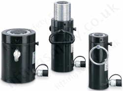 Yale "YELB" Single Acting Hydraulic Cylinders, with Locking Nut - Range from 30,000kg to 220,000kg